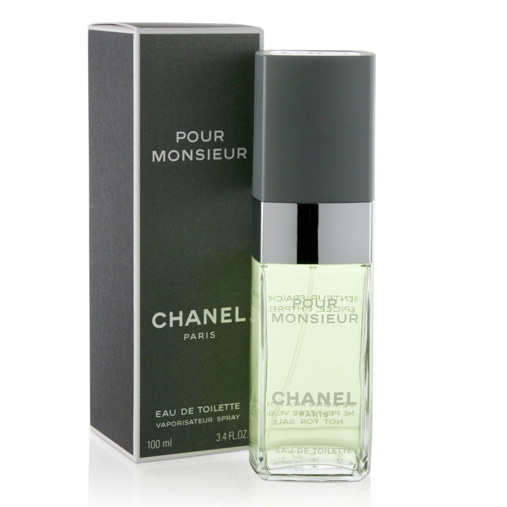 chanel pour monsieur eau de toilette spray 100ml