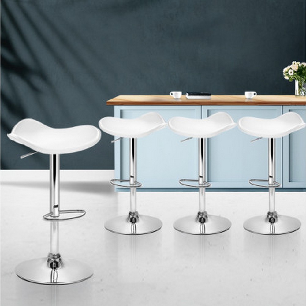 swivel bar stools white