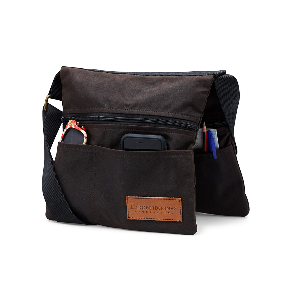 oilskin messenger bag