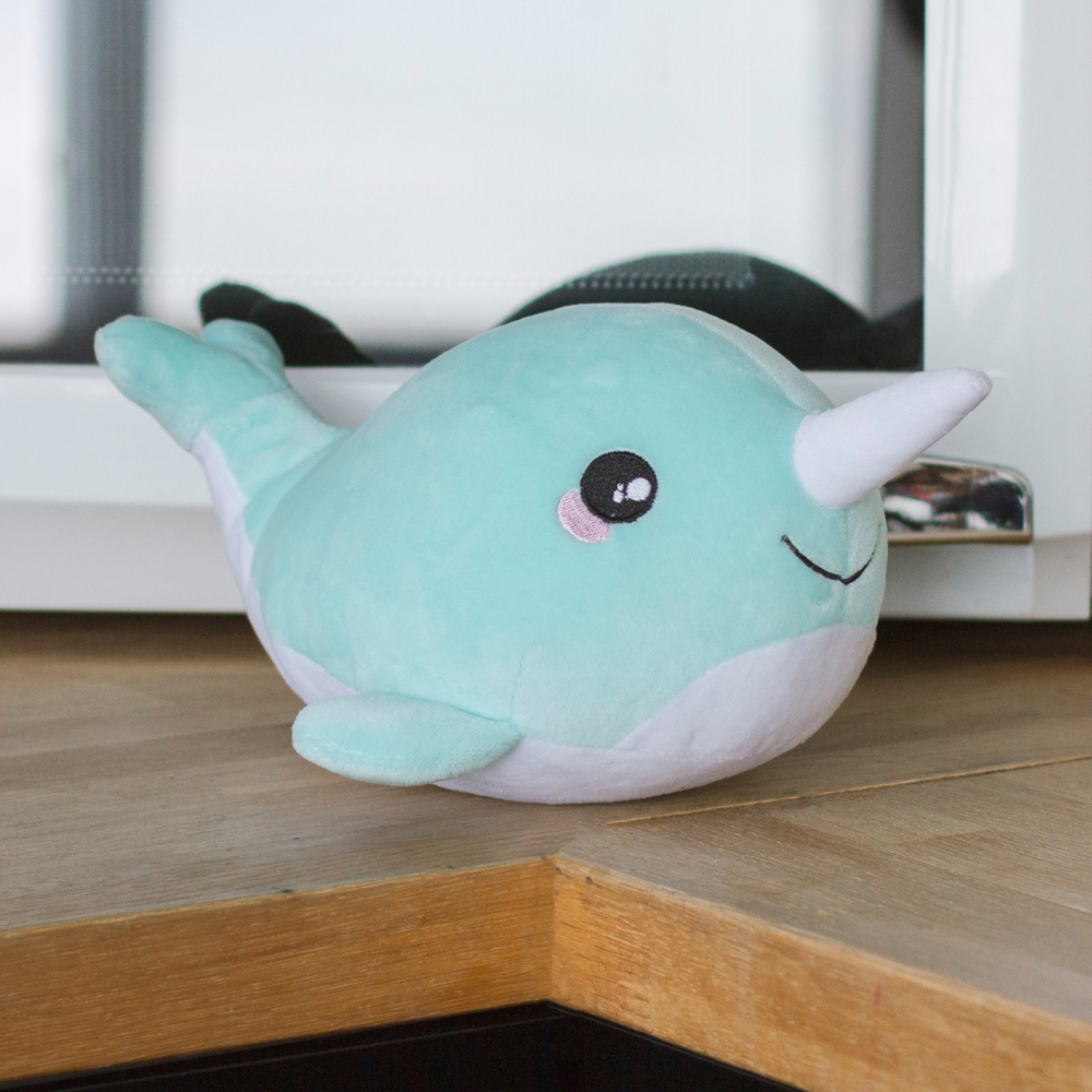 narwhal microwave plush