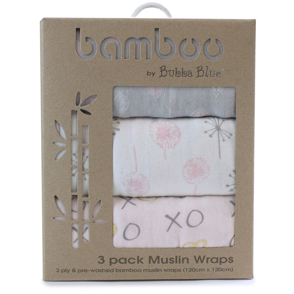 pink muslin wraps