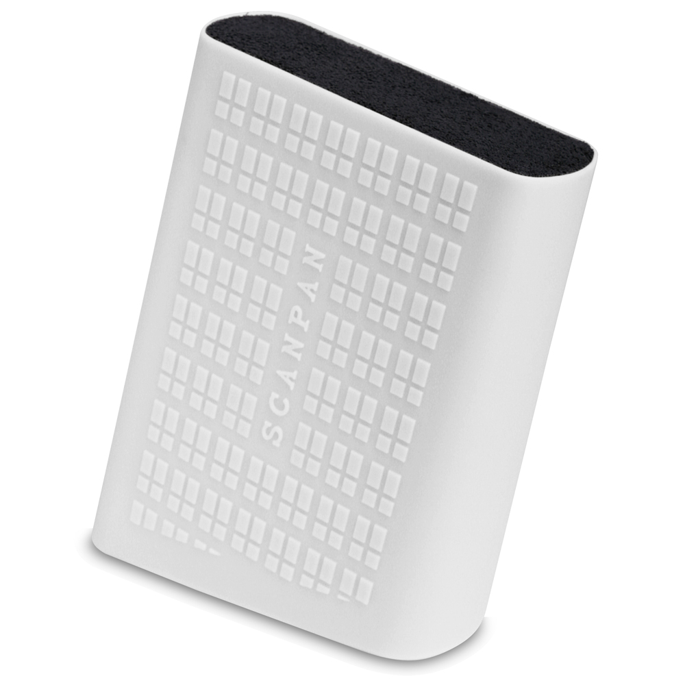 Scanpan Spectrum White Universal Knife Block Peter's of Kensington