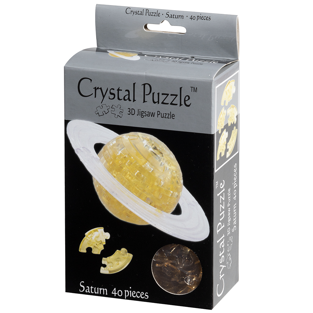 3d Crystal Puzzle-Saturn 40 pièces 