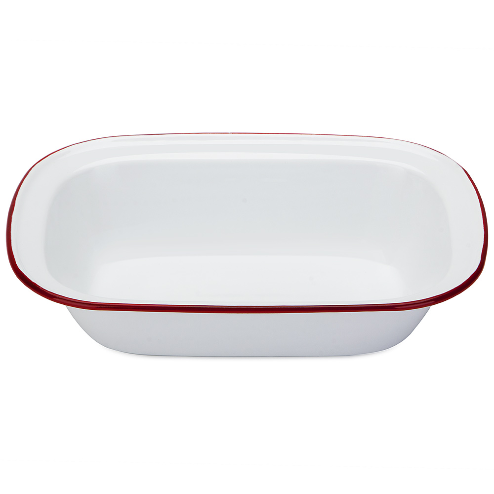 tumblers enamelware RED Dish 28cm Falcon  PIE  NEW White eBay Enamel