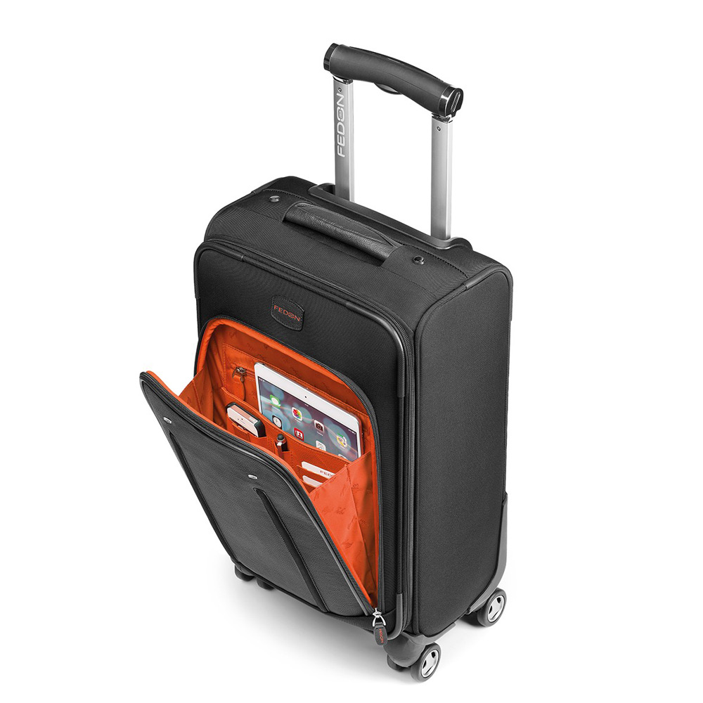 black trolley case