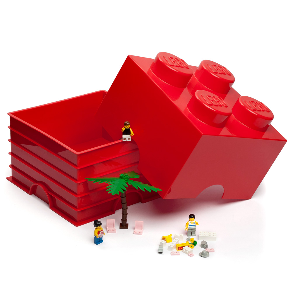 lego red brick
