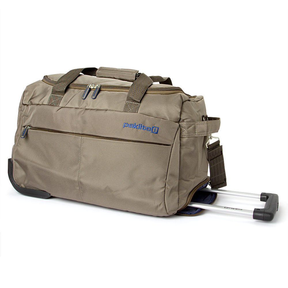 Paklite Flightweight Mushroom Trolley Duffle Bag