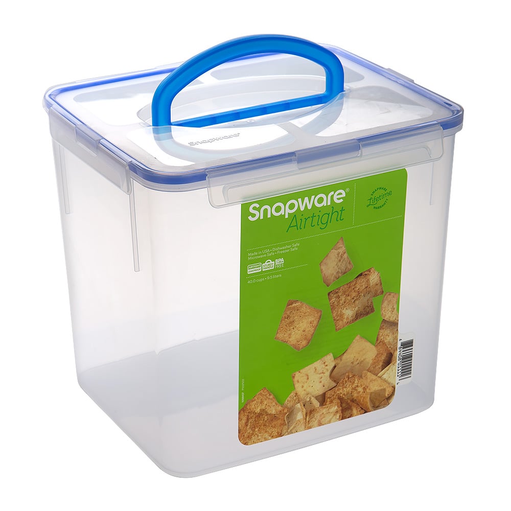 NEW Snapware Airtight Rectangular Container with Handle 9.5L eBay