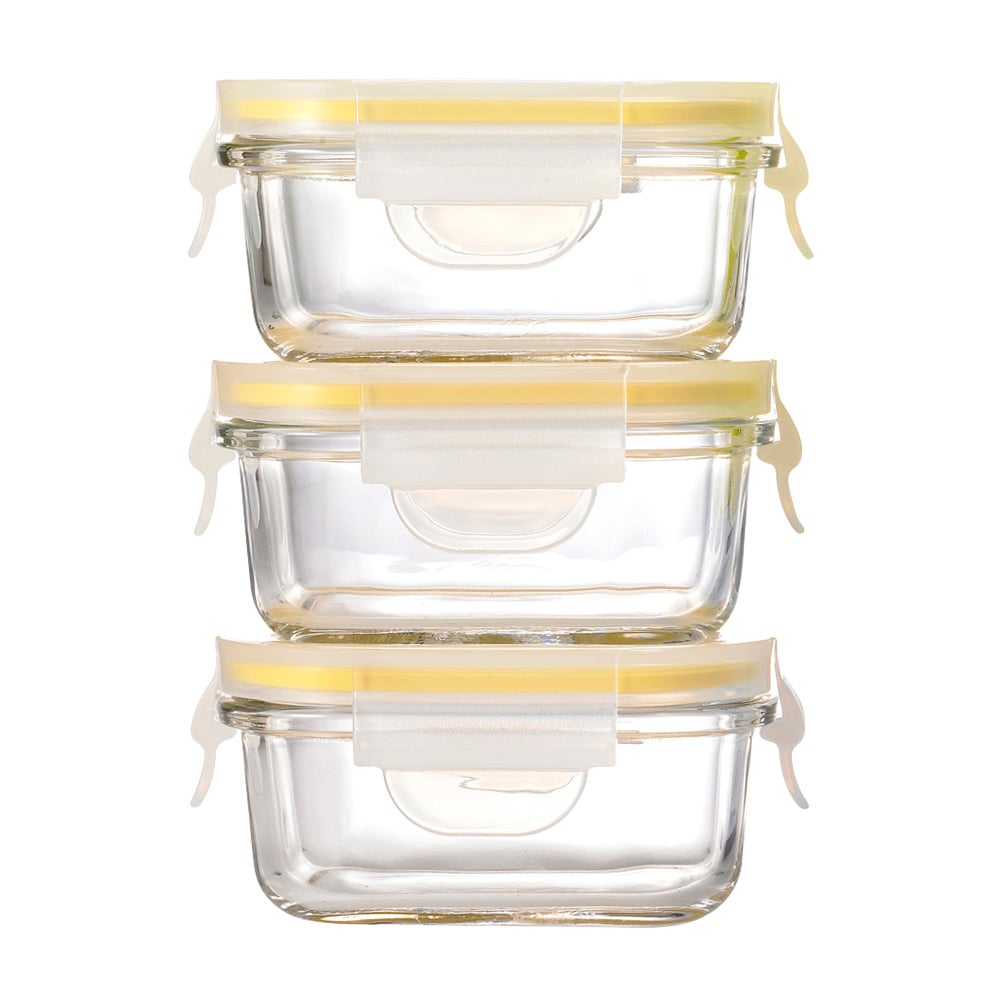NEW Glasslock Baby Food Container Set 9pce 