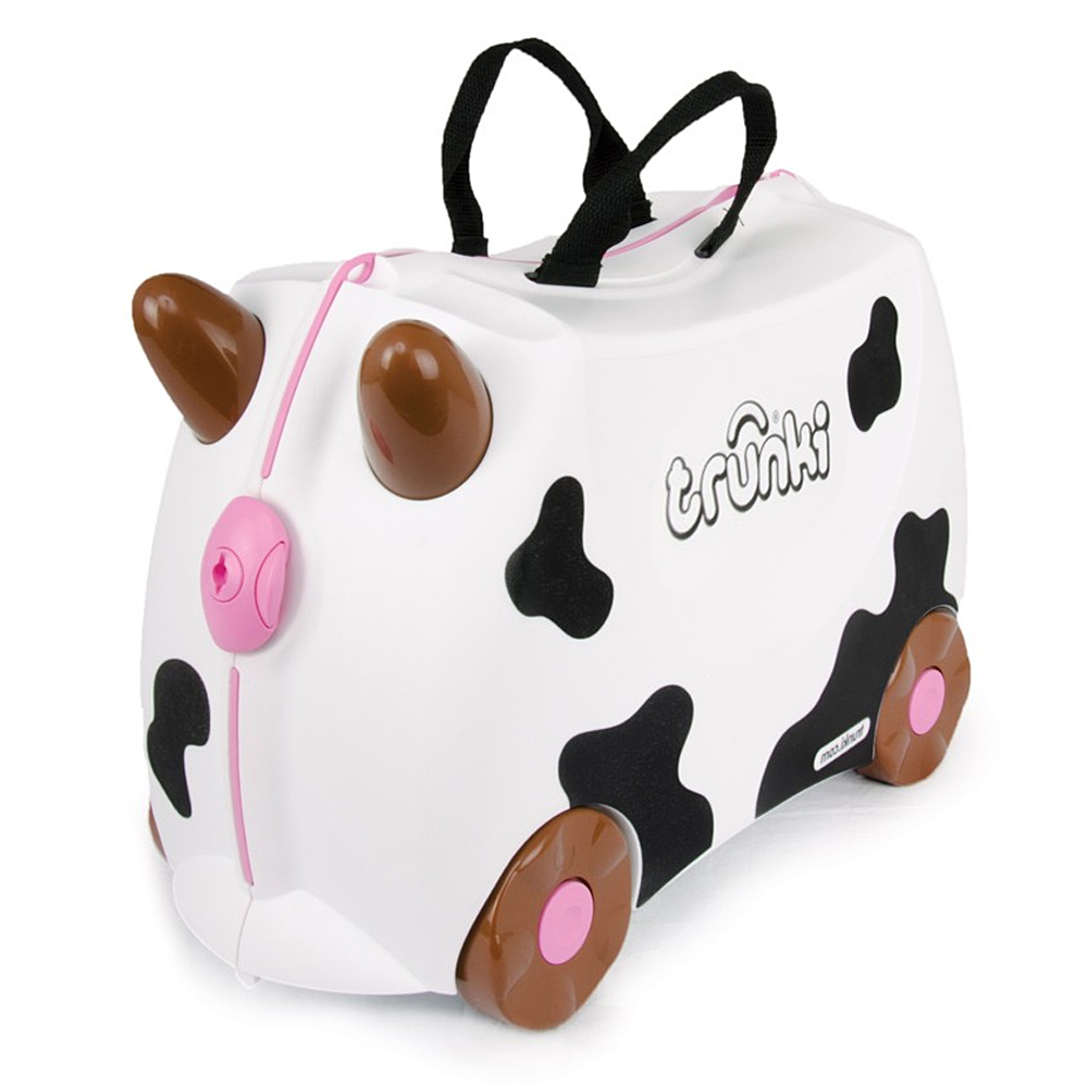 trunki cow suitcase