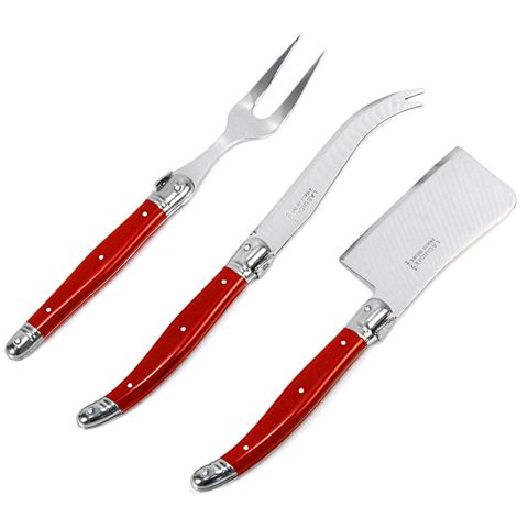 plastic knife Laguiole eBay Knife 3PCE SET resin Debutante Cheese cheese RED plastic knife Laguiole eBay Knife 3PCE SET resin Debutante Cheese cheese RED