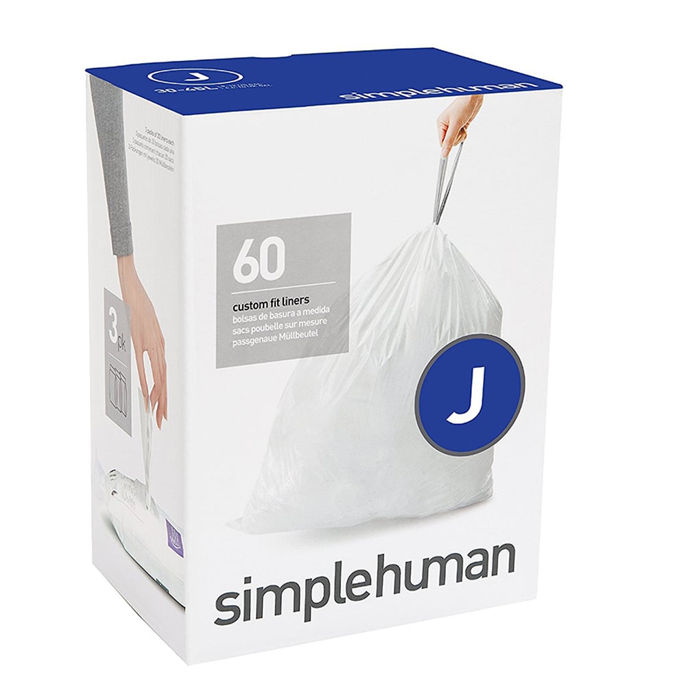 Simplehuman Bin Bag Liner Code H Box of 60 CW0238 