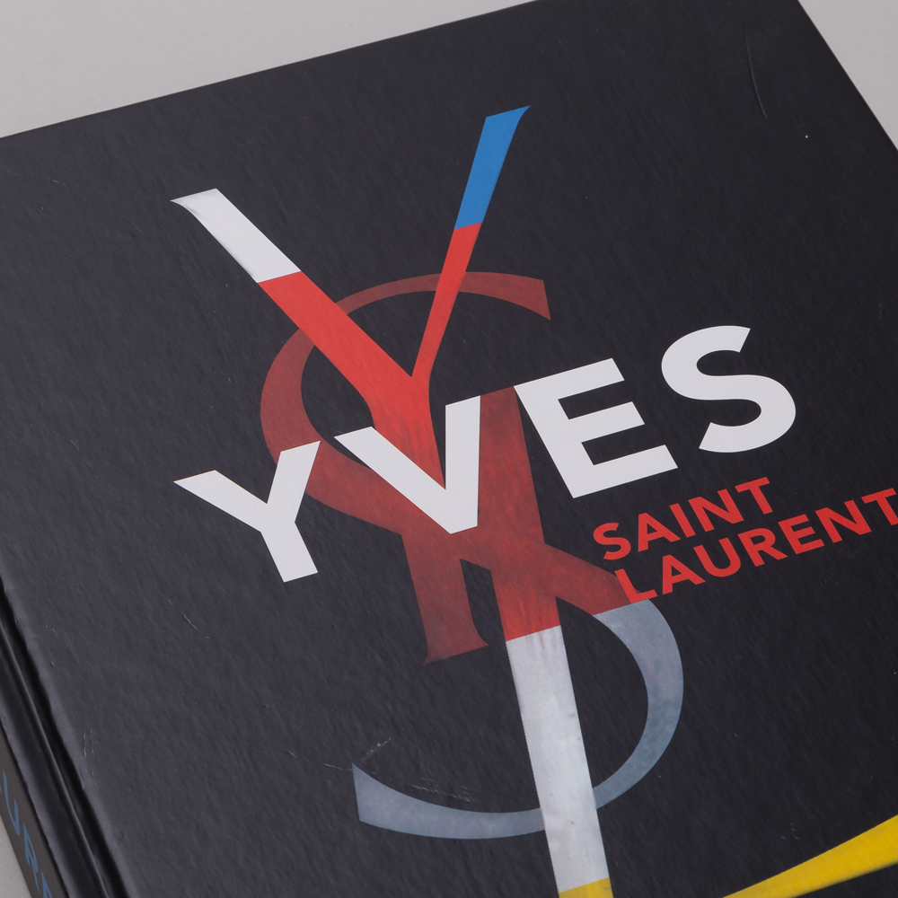 yves saint laurent hardcover book