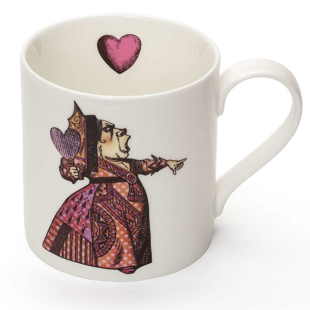 NEW Mrs Moore Alice In Wonderland Red Queen Mug