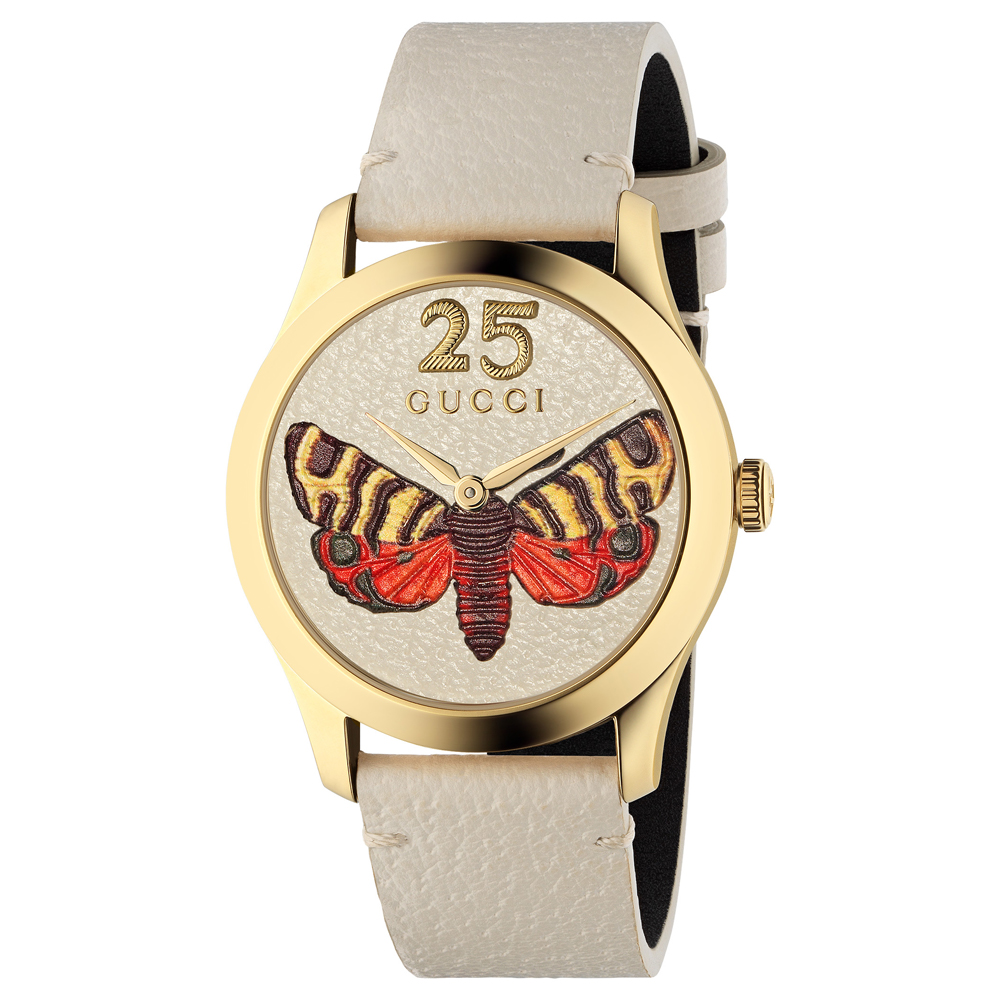 Gucci - G-Timeless Butterfly Dial White 