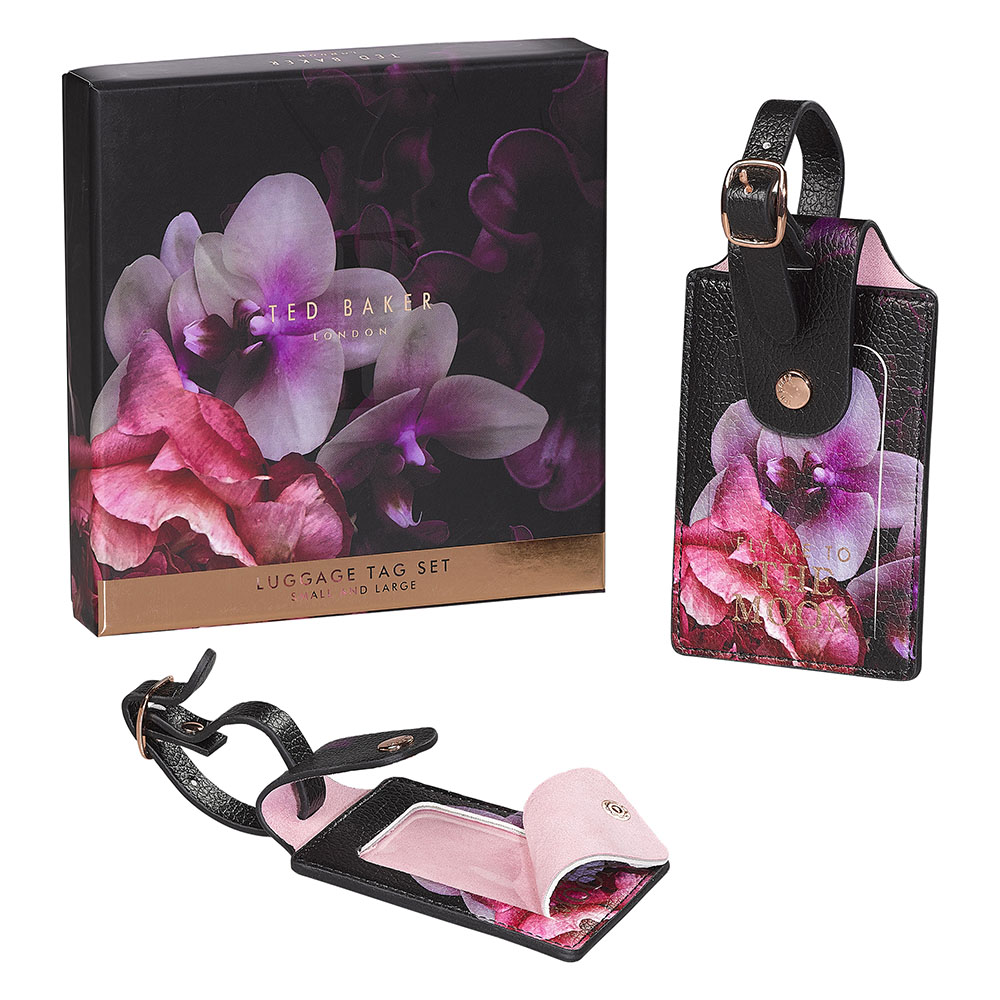 luggage tags ted baker