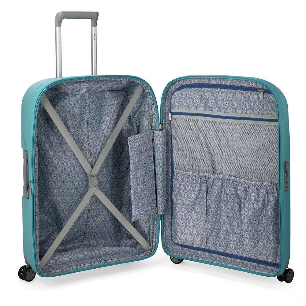 delsey teal luggage