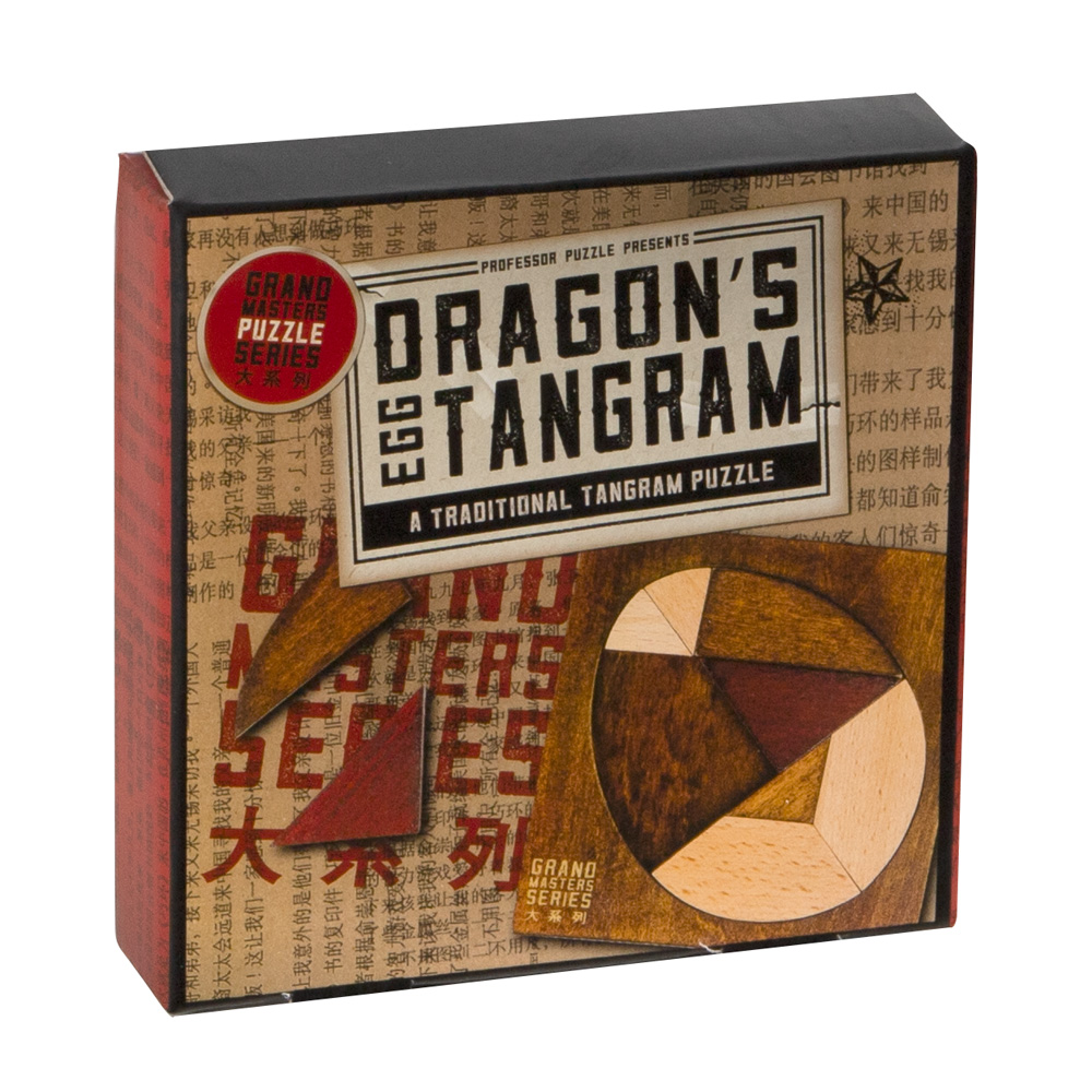 NEW Professor Puzzles Grand Masters Dragon's Egg Tangram 