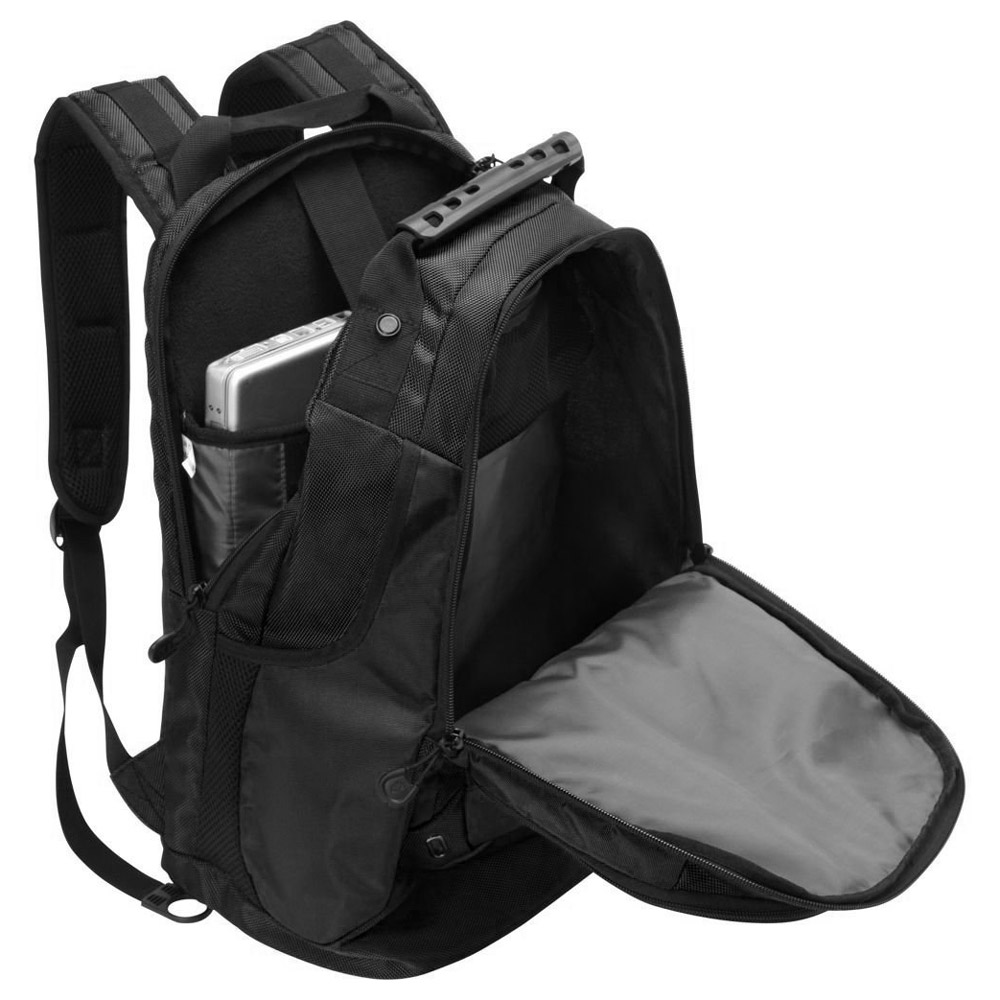 black backpack sport