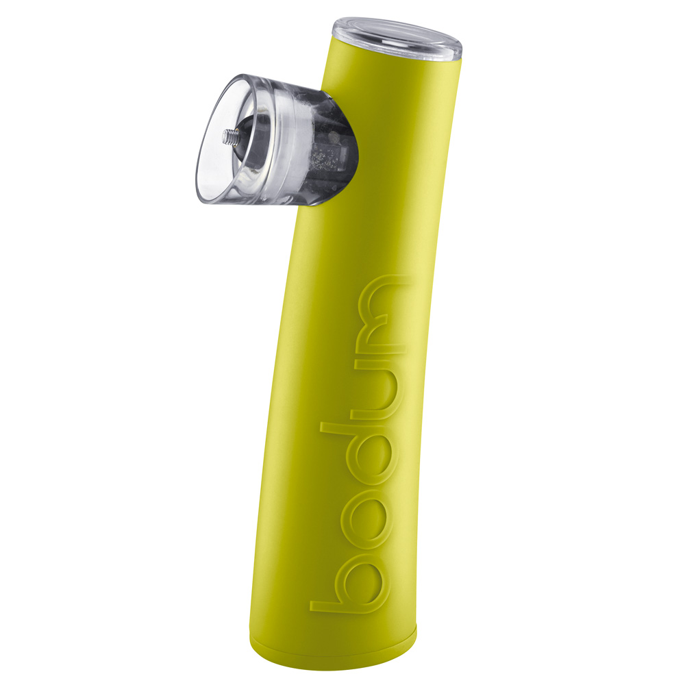 Bodum Round Electric Lime Green Salt or Pepper Mill