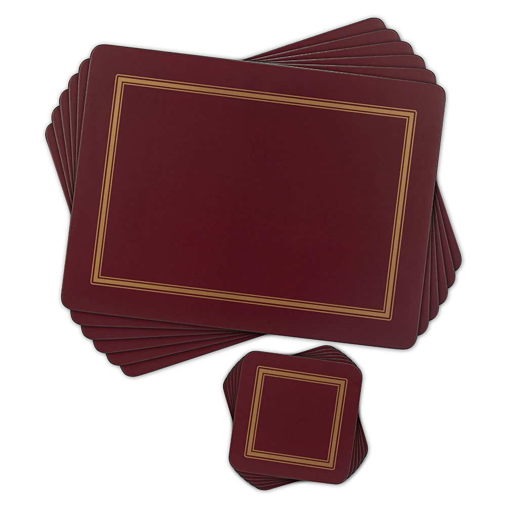 Pimpernel Burgundy Placemat