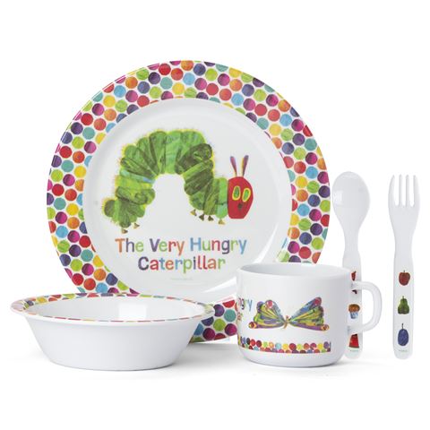 dinner sets kensington
on ... - Very Hungry Caterpillar 5pce Dinner Set | Peter's of Kensington