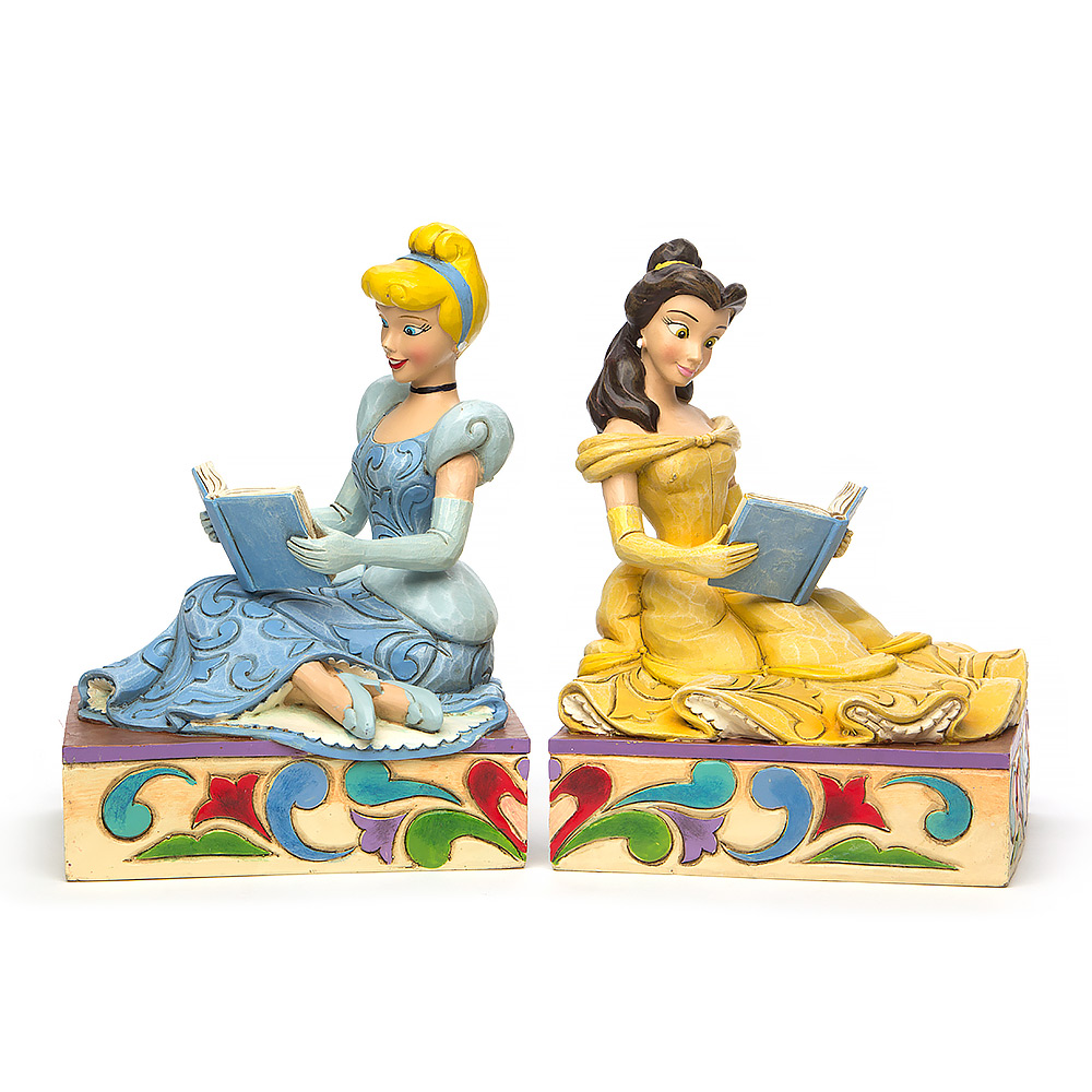 NEW Disney Cinderella & Belle Bookends eBay