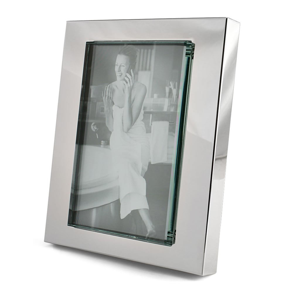 NEW Whitehill Photo Frame with Glass Feature 10x15cm 