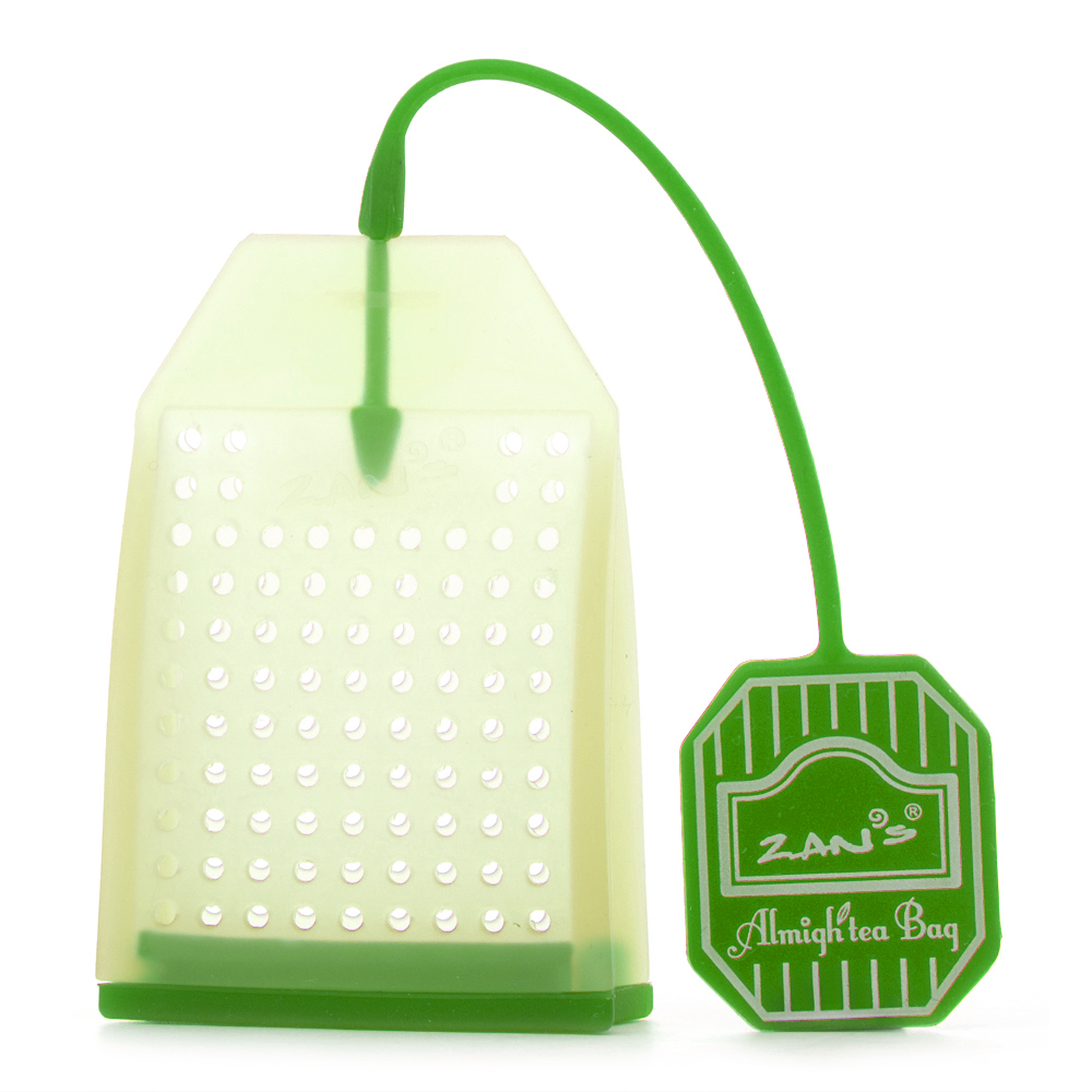 Outliving AlmighTea Reusable Silicone Tea Bag Green