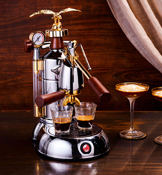 La Pavoni - Expo 2015 Manual Lever Coffee Machine LPLEXP01AU -Kitchen Supplies La Pavoni Lever FEB2023 GWP