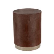 Florabelle - Bowie Round Stool Coco Brown