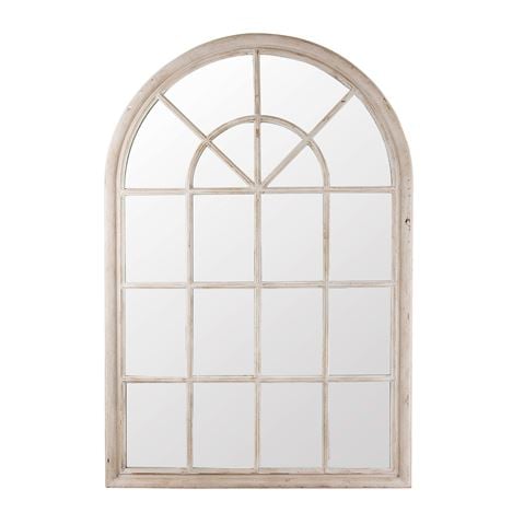 Florabelle Hamptons Arched Mirror Grey 1x1.5m - Peter's of Kensington