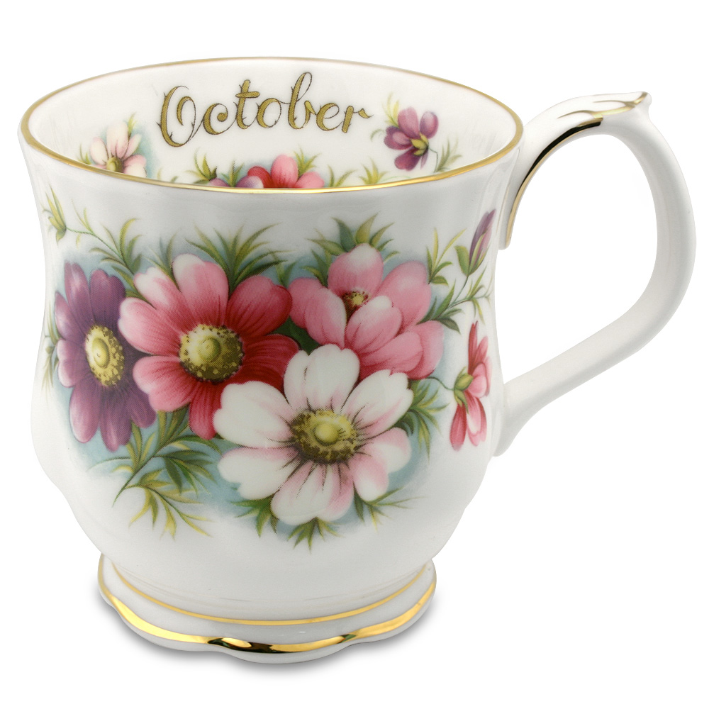 Royal Albert Flower of the Month October Montrose Mug