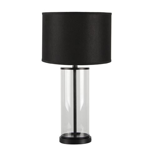 Cafe Lighting Left Bank Table Lamp Black & Black - Peter's of Kensington