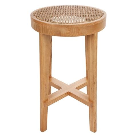 Cafe Lighting - Cape Byron Rattan Kitchen Stool Natural
