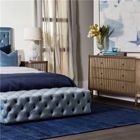Cafe Lighting - Arielle 6 Drawer Chest Antique Gold