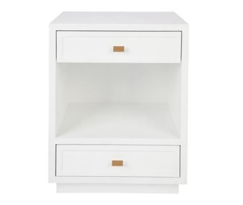 Cafe Lighting Logan Bedside Table White - Peter's of Kensington