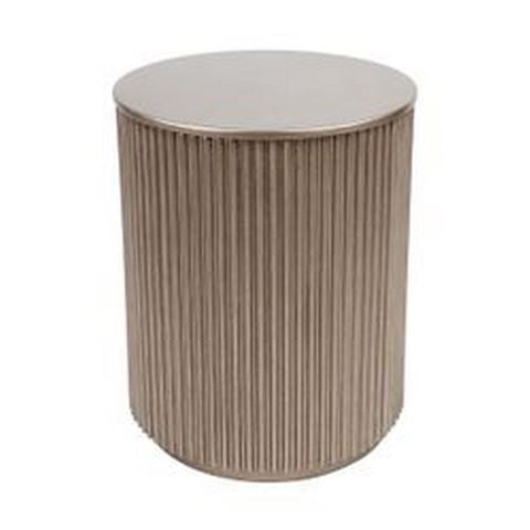 Cafe Lighting Nomad Round Side Table Antique Gold - Peter's of Kensington