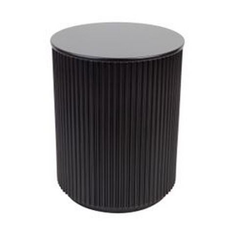 Cafe Lighting - Nomad Round Side Table Black