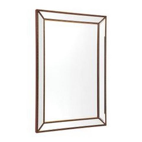 Cafe Lighting - Zeta Wall Mirror Medium Antique Gold