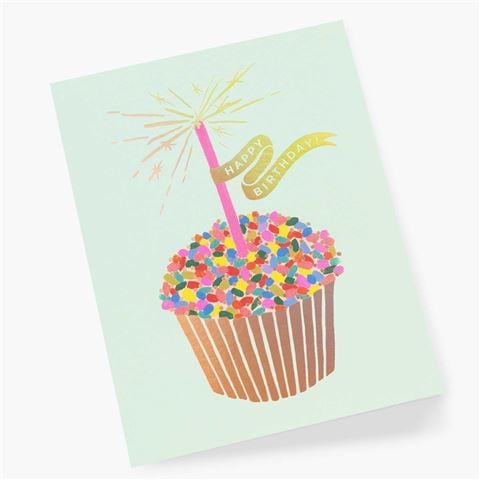Rifle Paper Co - Cupcake Birthday Card