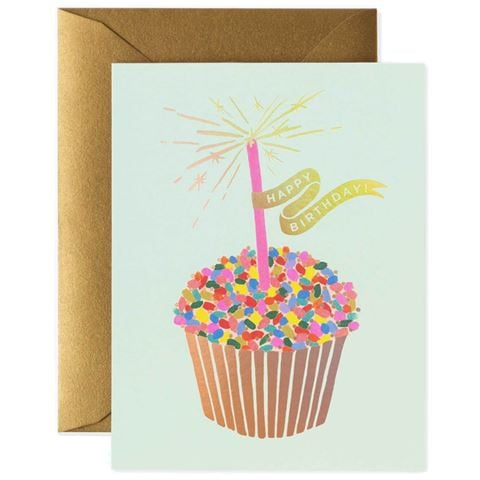 Rifle Paper Co - Cupcake Birthday Card