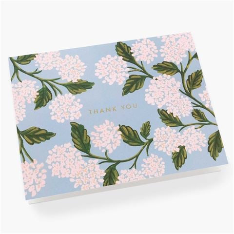 Rifle Paper Co - Hydrangea, Thank You Card