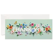 Rifle Paper Co - Cut Paper Thank You Card