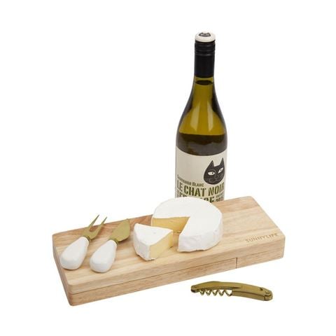 SunnyLife Travel Cheese Set Natural - Peter's of Kensington