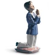 Lladro - Communion Prayer Boy Figurine