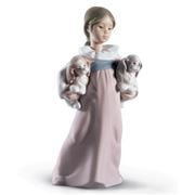 Lladro - Arms Full Of Love Girl Figurine