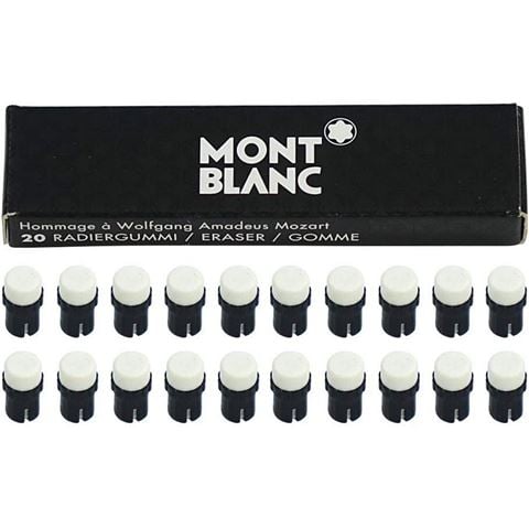 MONTBLANC - Eraser Set For  Meisterstück W. A. Mozart Mechanical Pencils 20pce