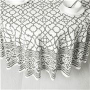 Rans - Vintage Round Tablecloth Grey 180cm