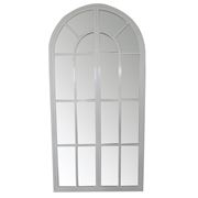 OneWorld - Eleanor Arch Mirror White 200cm